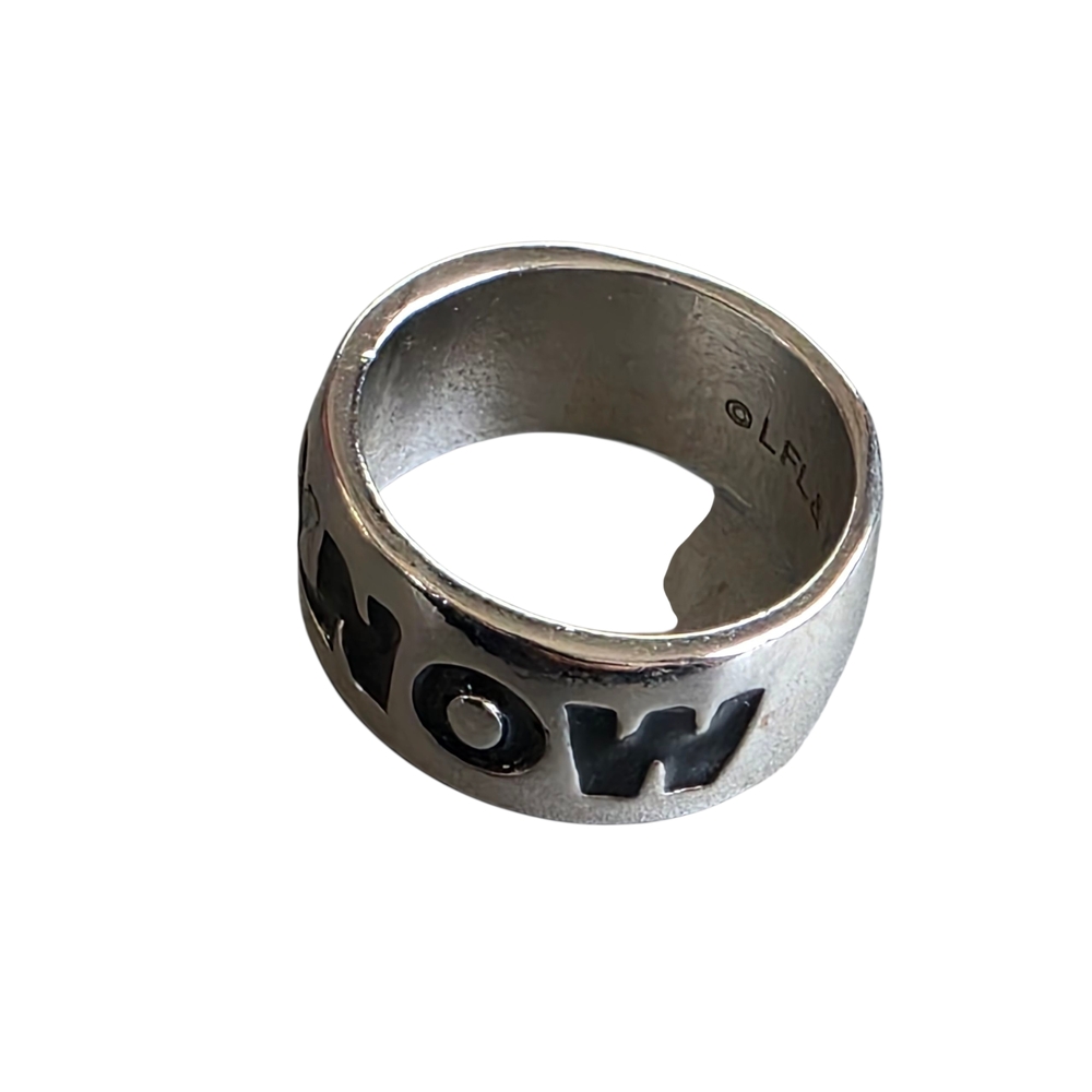 I Know Silver Statement Ring - Picture 3 of 4